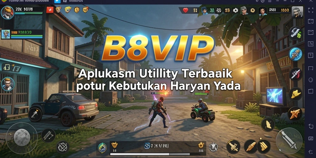 Tampilan antarmuka B8VIP yang modern dan intuitif.