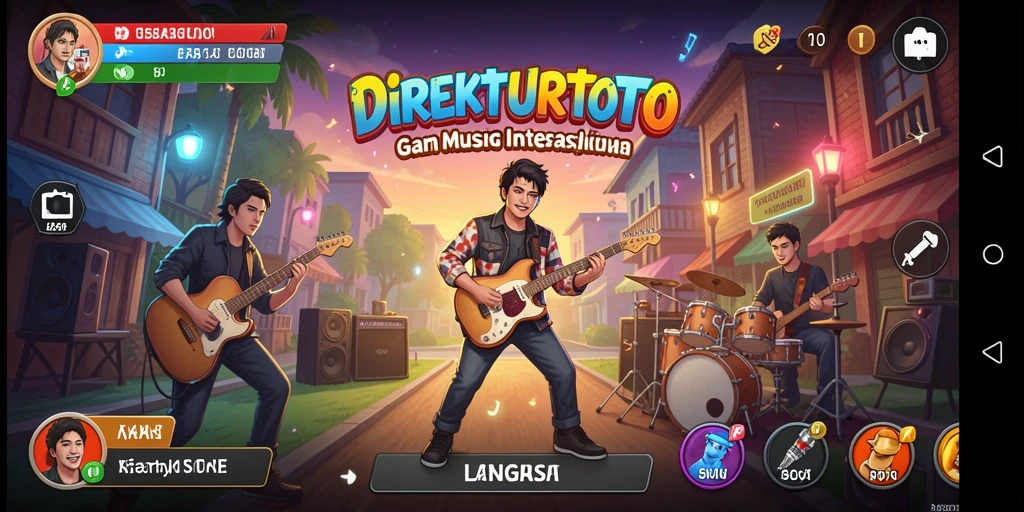 Tampilan gameplay DIREKTURTOTO yang seru dan interaktif.