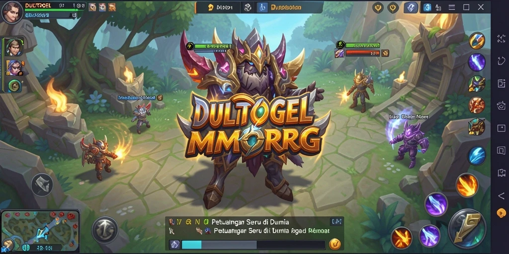 Gameplay seru dan interaktif dalam DULTOGEL.