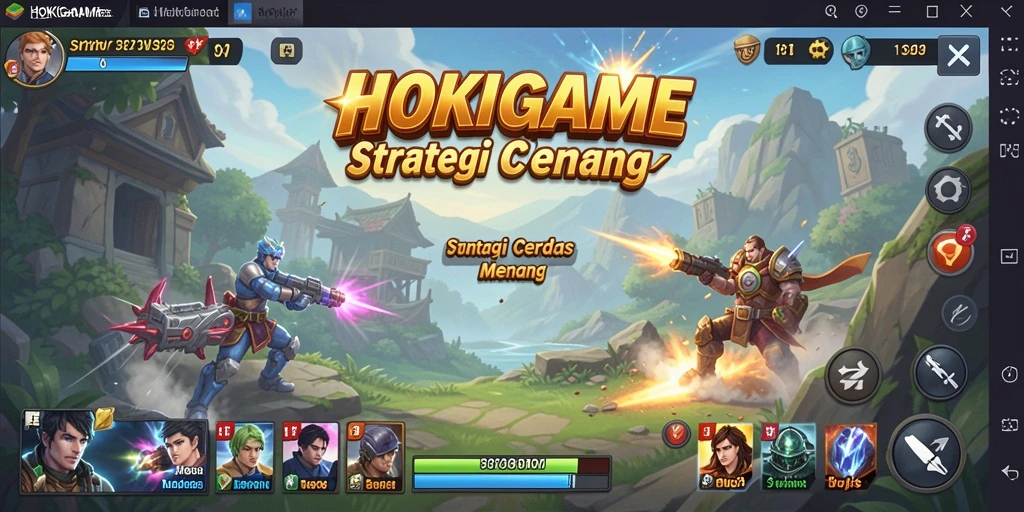 Menampilkan gameplay strategi yang menantang di HOKIGAME.