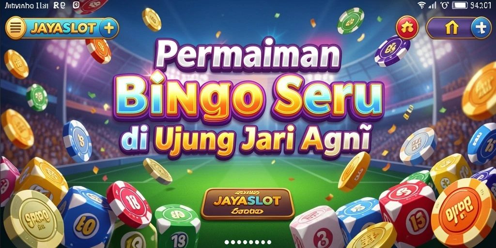 Gambaran gameplay seru JAYASLOT dengan tema Bingo.