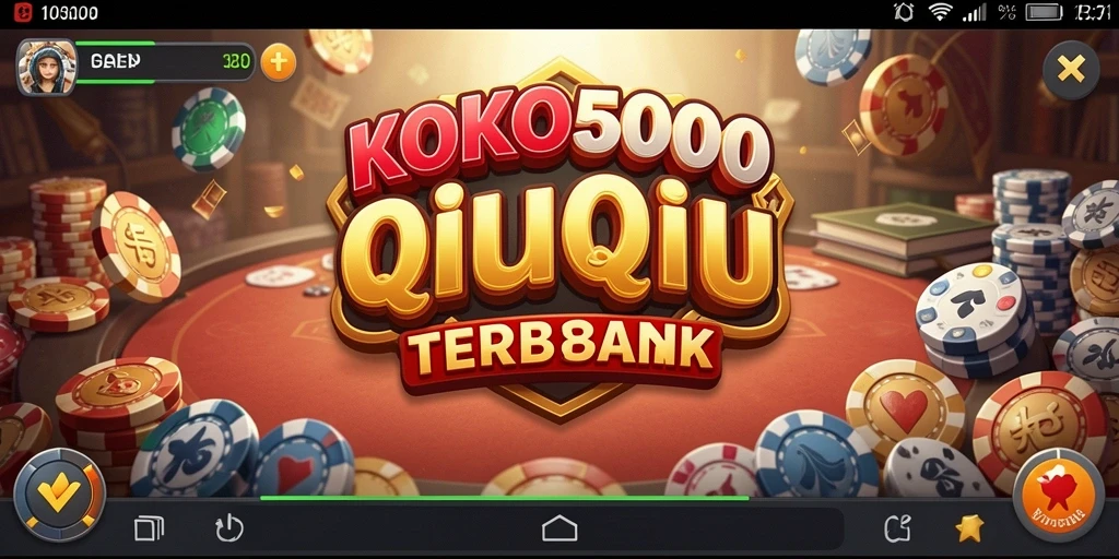 Screenshot gameplay seru KOKO5000 saat bermain QiuQiu.