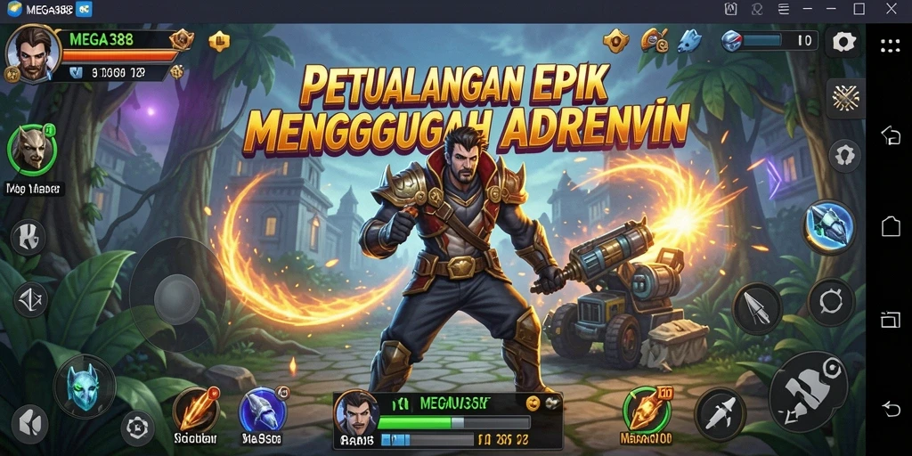 Gameplay seru di dunia petualangan MEGA388.