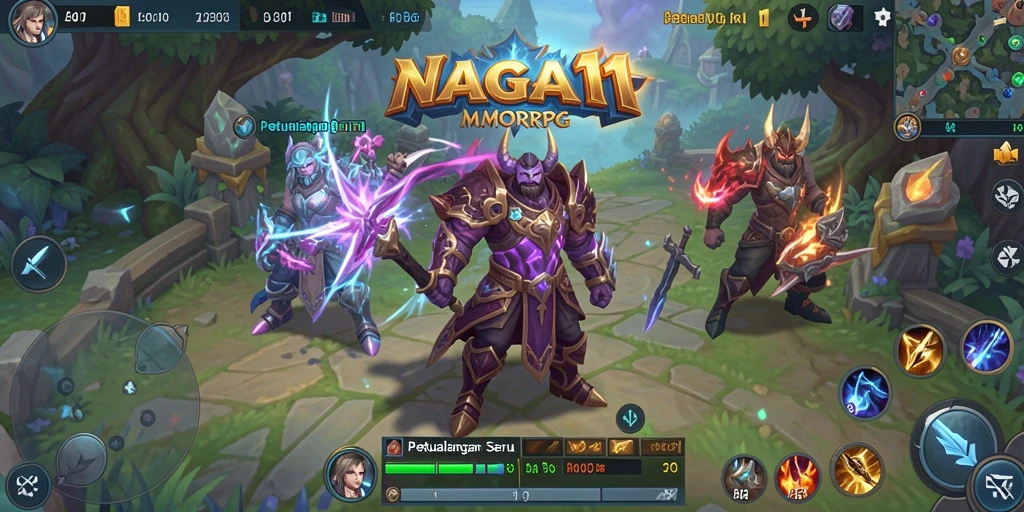 Tampilan gameplay NAGA11 yang menakjubkan dengan aksi seru dan grafis mengesankan.