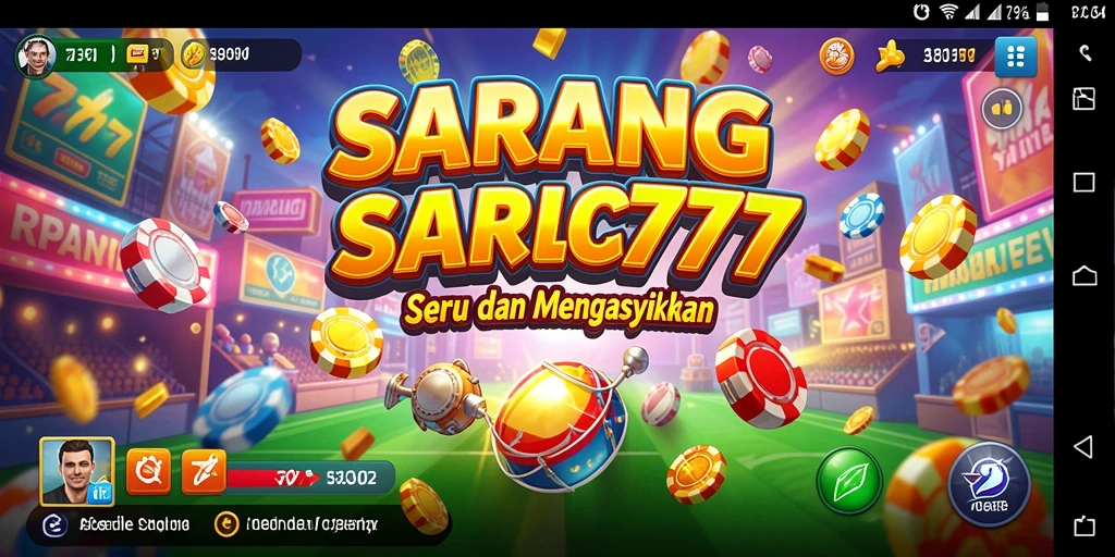 Tampilan gameplay Arcade yang menarik dan penuh aksi dari SARANG777.